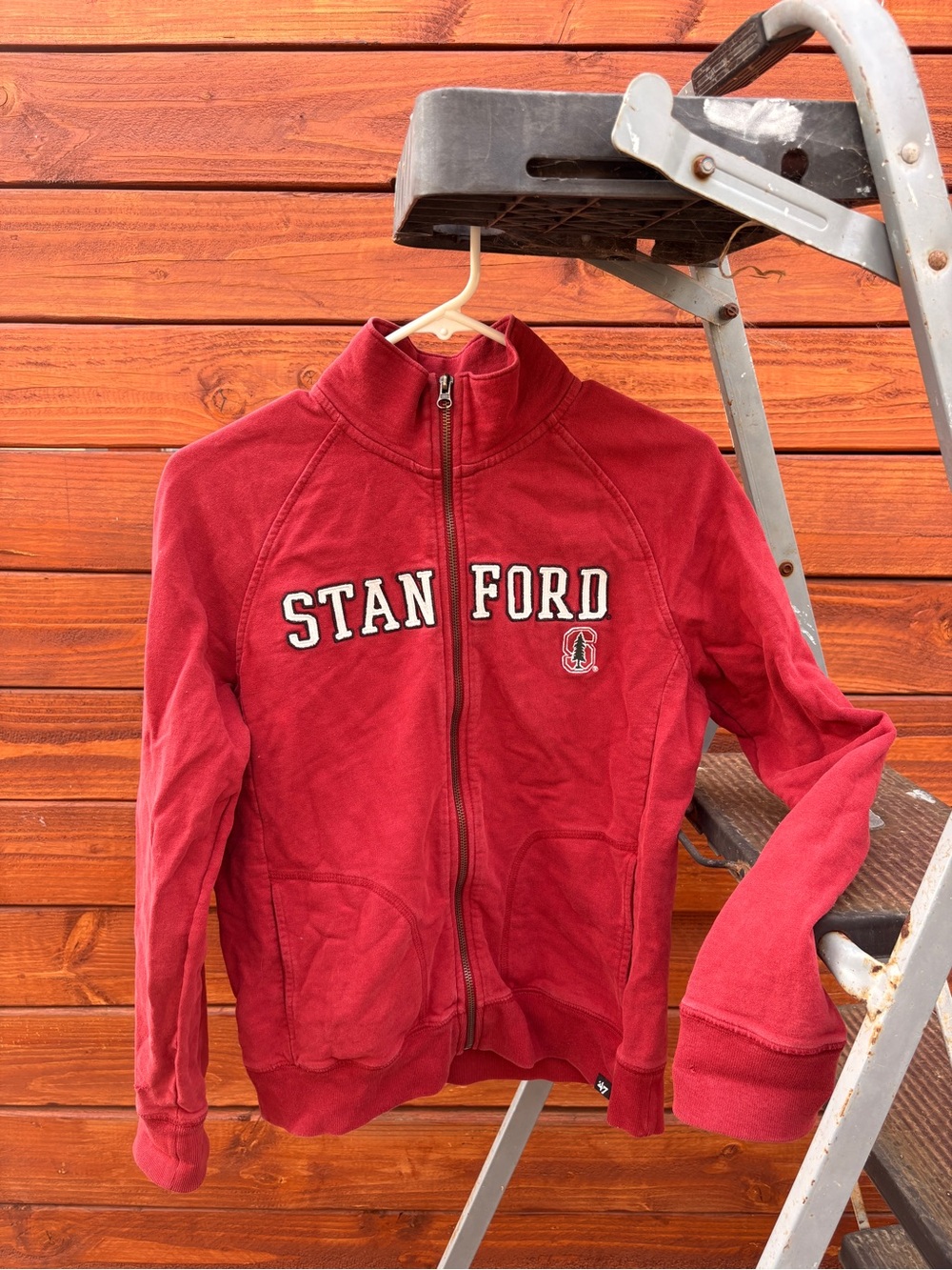 Vintage 2000s Stanford Red Full-Zip Jacket